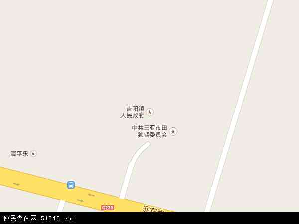 吉阳镇地图 - 吉阳镇电子地图 - 吉阳镇高清地图 - 2024年吉阳镇地图