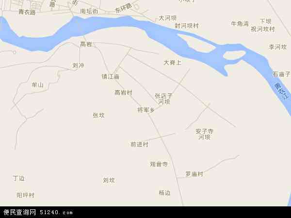 将军乡地图 - 将军乡电子地图 - 将军乡高清地图 - 2024年将军乡地图
