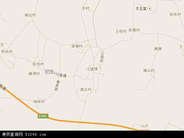 江镜镇地图 - 江镜镇电子地图 - 江镜镇高清地图 - 2024年江镜镇地图