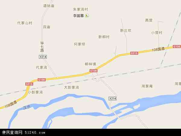 柳林镇地图 - 柳林镇电子地图 - 柳林镇高清地图 - 2024年柳林镇地图
