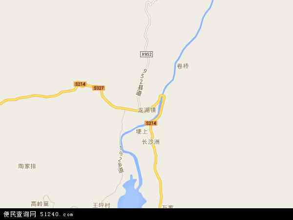 龙湖镇地图 - 龙湖镇电子地图 - 龙湖镇高清地图 - 2024年龙湖镇地图