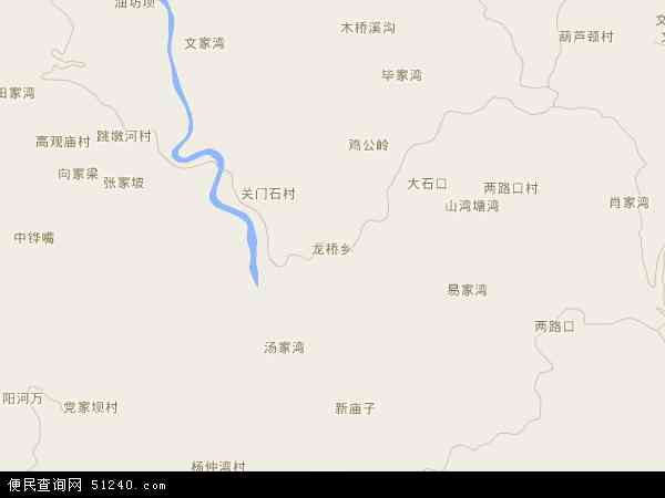 龙桥乡地图 - 龙桥乡电子地图 - 龙桥乡高清地图 - 2024年龙桥乡地图