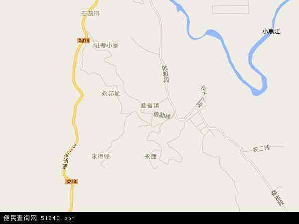 勐省镇地图 - 勐省镇电子地图 - 勐省镇高清地图 - 2024年勐省镇地图
