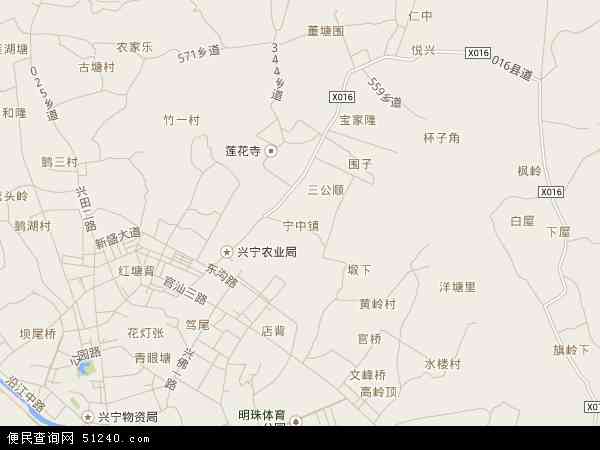 宁中镇地图 - 宁中镇电子地图 - 宁中镇高清地图 - 2024年宁中镇地图