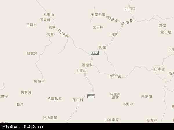 蓬塘乡地图 - 蓬塘乡电子地图 - 蓬塘乡高清地图 - 2024年蓬塘乡地图