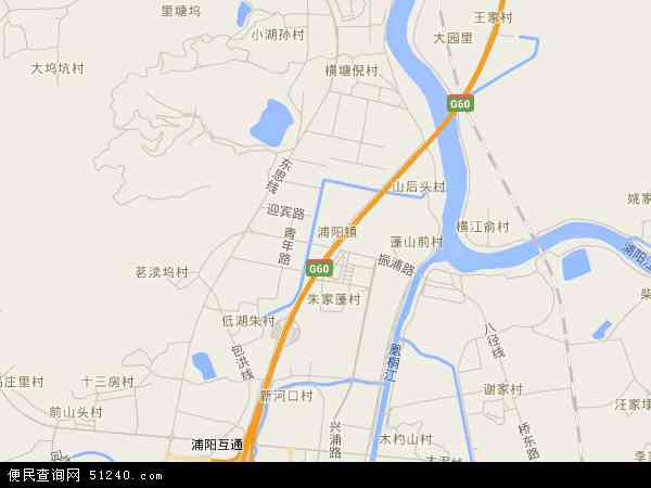 中国 浙江省 杭州市 萧山区 浦阳镇 浦阳镇卫星地图 本站收录有:2021