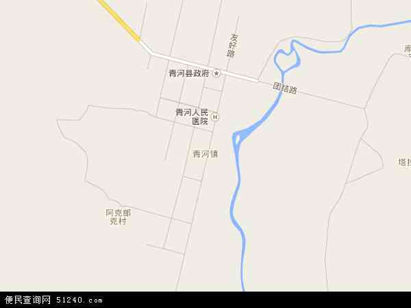 青河镇地图 - 青河镇电子地图 - 青河镇高清地图 - 2024年青河镇地图