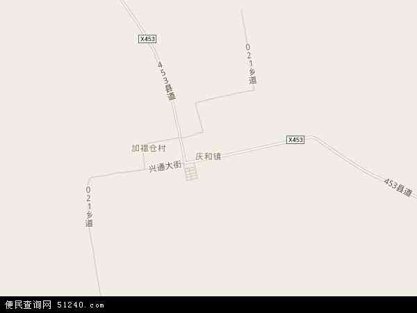庆和镇地图 - 庆和镇电子地图 - 庆和镇高清地图 - 2024年庆和镇地图