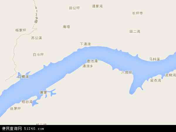清浪乡地图 - 清浪乡电子地图 - 清浪乡高清地图 - 2024年清浪乡地图