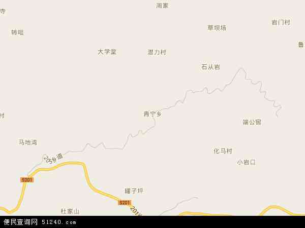 青宁乡地图 - 青宁乡电子地图 - 青宁乡高清地图 - 2024年青宁乡地图