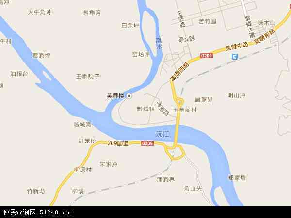 黔城镇地图 - 黔城镇电子地图 - 黔城镇高清地图 - 2024年黔城镇地图