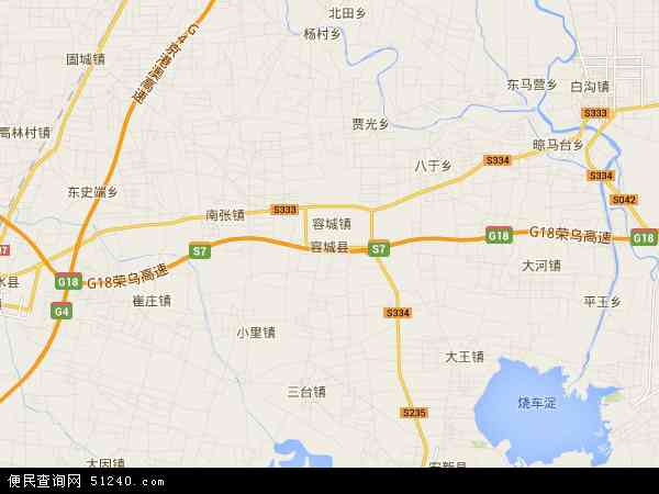 容城县地图 - 容城县电子地图 - 容城县高清地图 - 2024年容城县地图