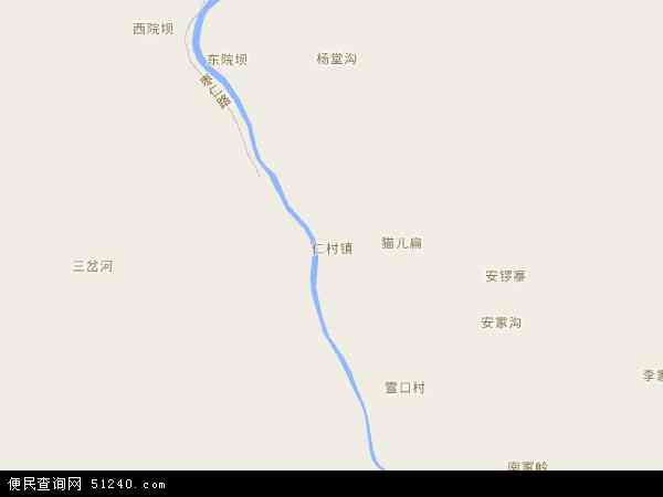 仁村镇地图 - 仁村镇电子地图 - 仁村镇高清地图 - 2024年仁村镇地图