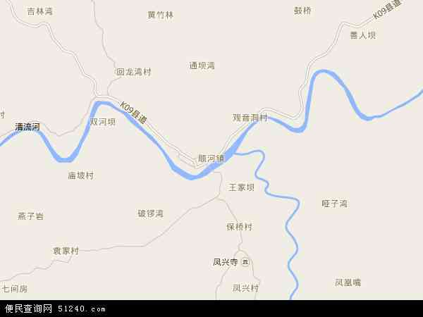 顺河镇地图 - 顺河镇电子地图 - 顺河镇高清地图 - 2024年顺河镇地图