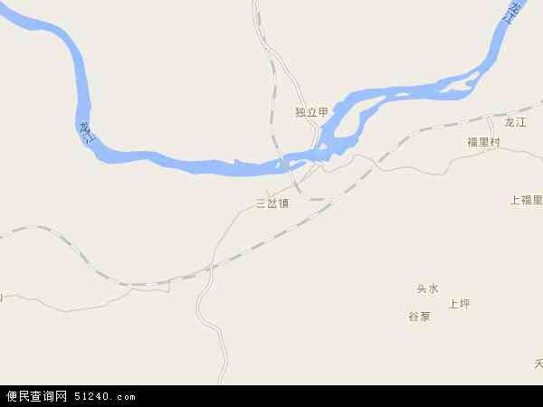 三岔镇地图 - 三岔镇电子地图 - 三岔镇高清地图 - 2024年三岔镇地图