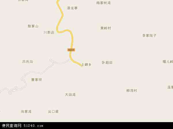 上峡乡地图 - 上峡乡电子地图 - 上峡乡高清地图 - 2024年上峡乡地图