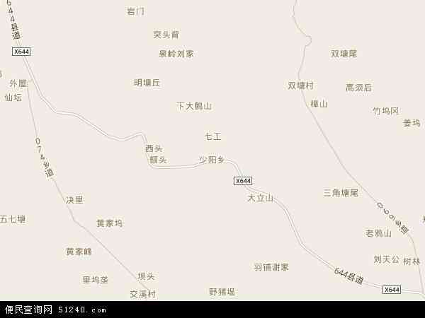少阳乡地图 - 少阳乡电子地图 - 少阳乡高清地图 - 2024年少阳乡地图