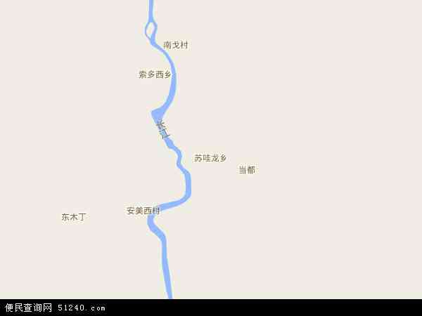 苏哇龙乡地图 - 苏哇龙乡电子地图 - 苏哇龙乡高清地图 - 2024年苏哇龙乡地图