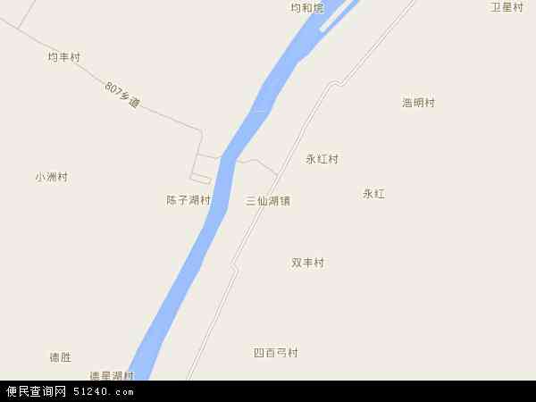 三仙湖镇地图 - 三仙湖镇电子地图 - 三仙湖镇高清地图 - 2024年三仙湖镇地图