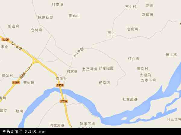 上巴河镇地图 - 上巴河镇电子地图 - 上巴河镇高清地图 - 2024年上巴河镇地图