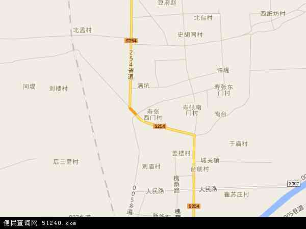 寿张镇地图 - 寿张镇电子地图 - 寿张镇高清地图 - 2024年寿张镇地图