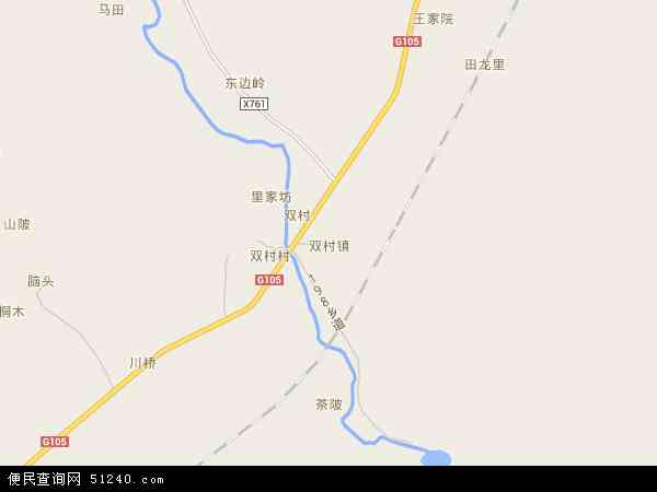 双村镇地图 - 双村镇电子地图 - 双村镇高清地图 - 2024年双村镇地图