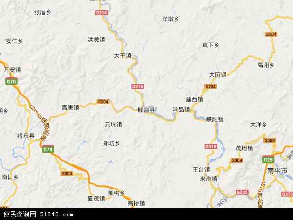 顺昌县地图 - 顺昌县电子地图 - 顺昌县高清地图 - 2024年顺昌县地图
