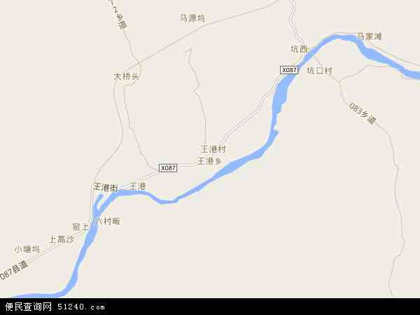 王港乡地图 - 王港乡电子地图 - 王港乡高清地图 - 2024年王港乡地图