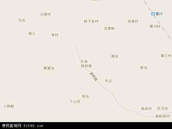西荆镇地图 - 西荆镇电子地图 - 西荆镇高清地图 - 2024年西荆镇地图
