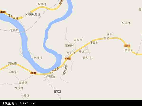 西阳镇地图 - 西阳镇电子地图 - 西阳镇高清地图 - 2024年西阳镇地图