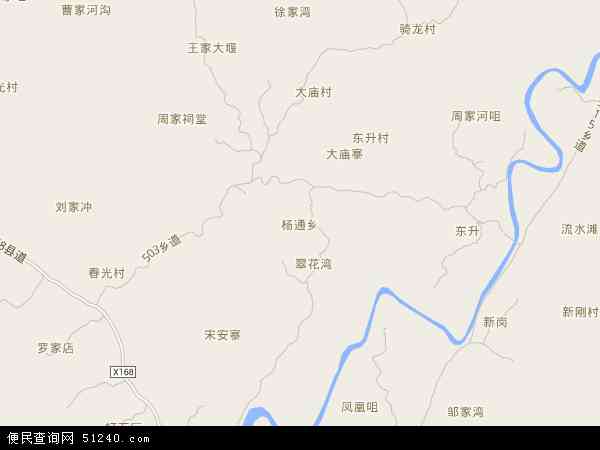 杨通乡地图 - 杨通乡电子地图 - 杨通乡高清地图 - 2024年杨通乡地图