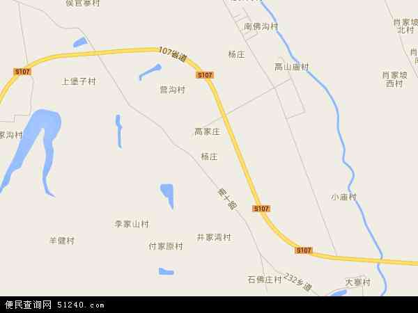 杨庄地图 - 杨庄电子地图 - 杨庄高清地图 - 2024年杨庄地图