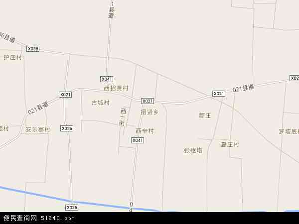 招贤乡地图 - 招贤乡电子地图 - 招贤乡高清地图 - 2024年招贤乡地图
