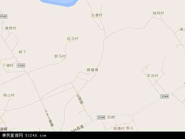 樟塘镇地图 - 樟塘镇电子地图 - 樟塘镇高清地图 - 2024年樟塘镇地图