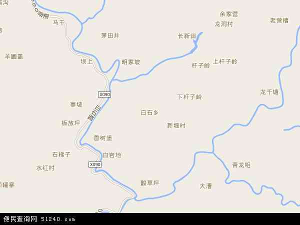 白石乡地图 - 白石乡电子地图 - 白石乡高清地图 - 2024年白石乡地图