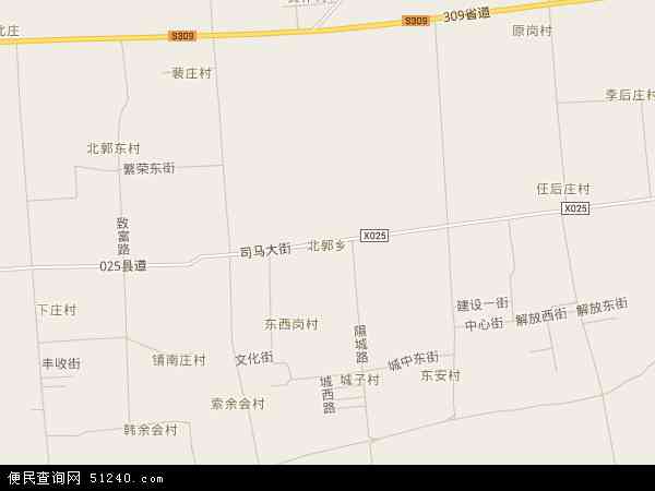 北郭乡地图 - 北郭乡电子地图 - 北郭乡高清地图 - 2024年北郭乡地图