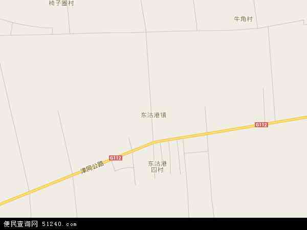 东沽港镇地图 - 东沽港镇电子地图 - 东沽港镇高清地图 - 2024年东沽港镇地图