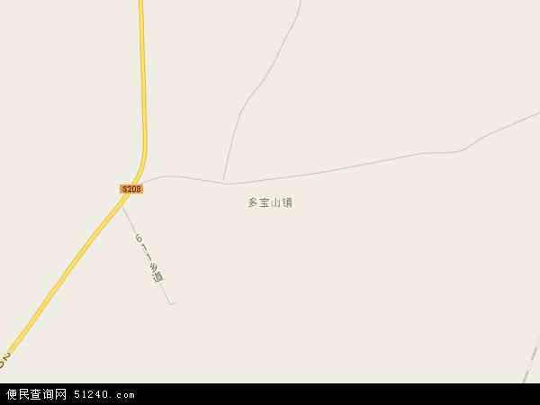 多宝山镇地图 - 多宝山镇电子地图 - 多宝山镇高清地图 - 2024年多宝山镇地图
