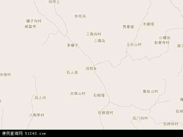 凤和乡地图 - 凤和乡电子地图 - 凤和乡高清地图 - 2024年凤和乡地图