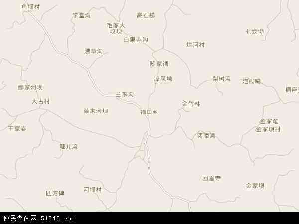福田乡地图 - 福田乡电子地图 - 福田乡高清地图 - 2024年福田乡地图