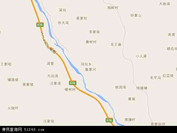 凤仪乡地图 - 凤仪乡电子地图 - 凤仪乡高清地图 - 2024年凤仪乡地图