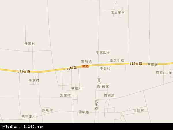 中国 山东省 滨州市 沾化县 古城镇 古城镇卫星地图 本站收录有:2021