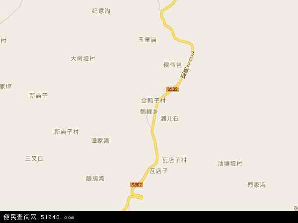 鹤峰乡地图 - 鹤峰乡电子地图 - 鹤峰乡高清地图 - 2024年鹤峰乡地图