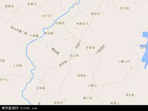 合江镇地图 - 合江镇电子地图 - 合江镇高清地图 - 2024年合江镇地图