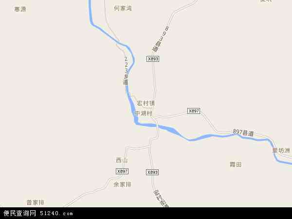宏村镇地图 - 宏村镇电子地图 - 宏村镇高清地图 - 2024年宏村镇地图