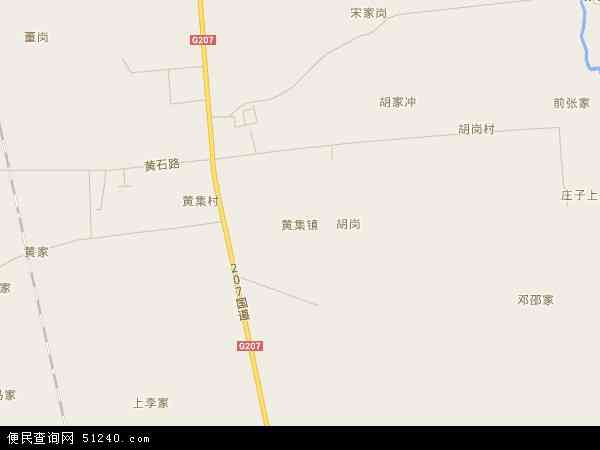 黄集镇地图 - 黄集镇电子地图 - 黄集镇高清地图 - 2024年黄集镇地图