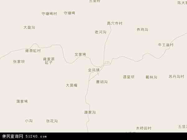 金凤镇地图 - 金凤镇电子地图 - 金凤镇高清地图 - 2024年金凤镇地图