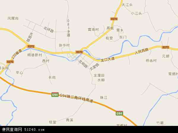 龙口镇地图 - 龙口镇电子地图 - 龙口镇高清地图 - 2024年龙口镇地图