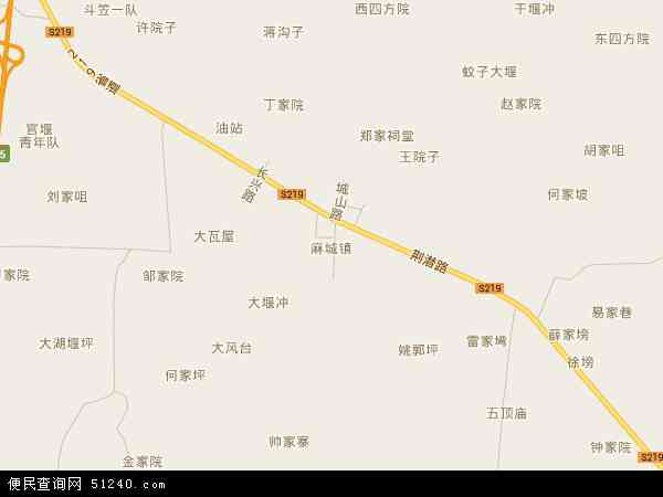 中国 湖北省 荆门市 掇刀区 麻城镇麻城镇卫星地图 本站收录有:2021