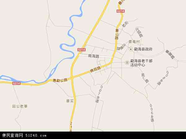 勐海镇地图 - 勐海镇电子地图 - 勐海镇高清地图 - 2024年勐海镇地图